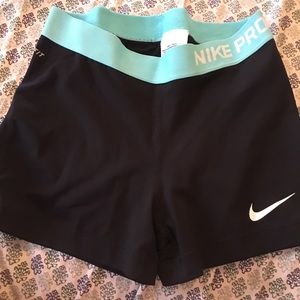 Nike Pro compression shorts